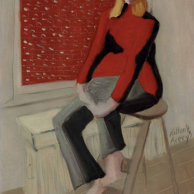 Milton Avery — Маршировать сидя
