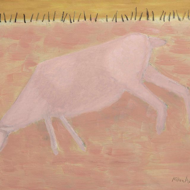 Milton Avery — Нежный травоядный