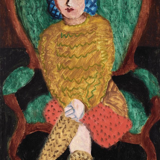 Milton Avery — Молодая девушка