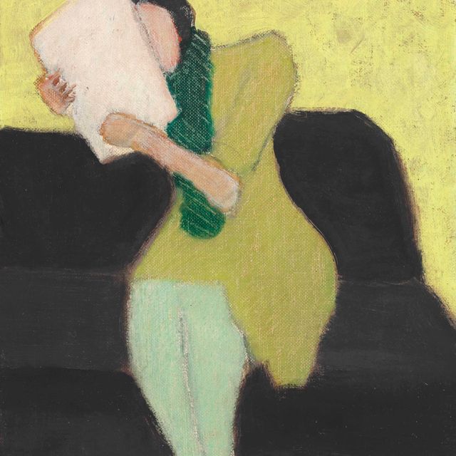 Milton Avery — Сидящая фигура