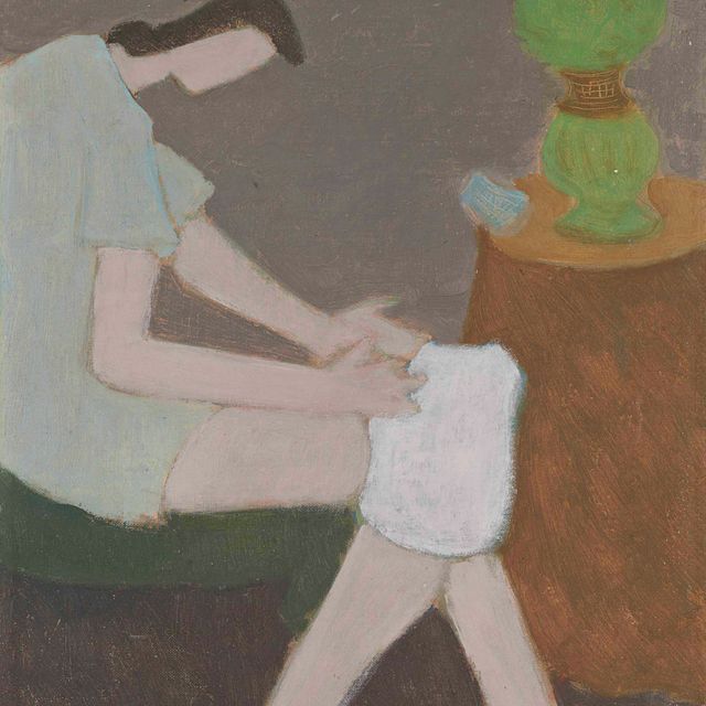 Milton Avery — Зеленая лампа