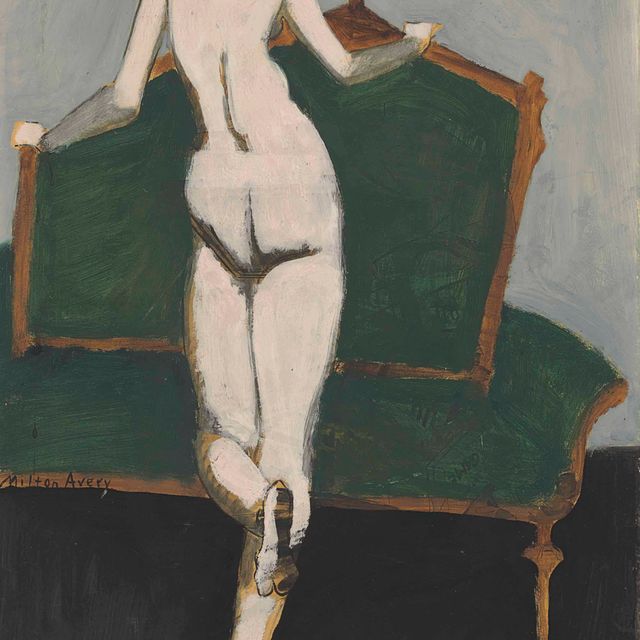 Milton Avery — Обнаженный