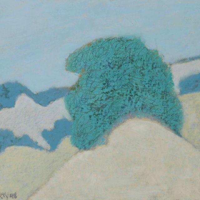 Milton Avery — Кусты на дюнах