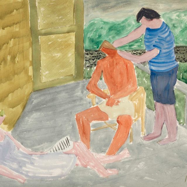 Milton Avery — Деревенская стрижка