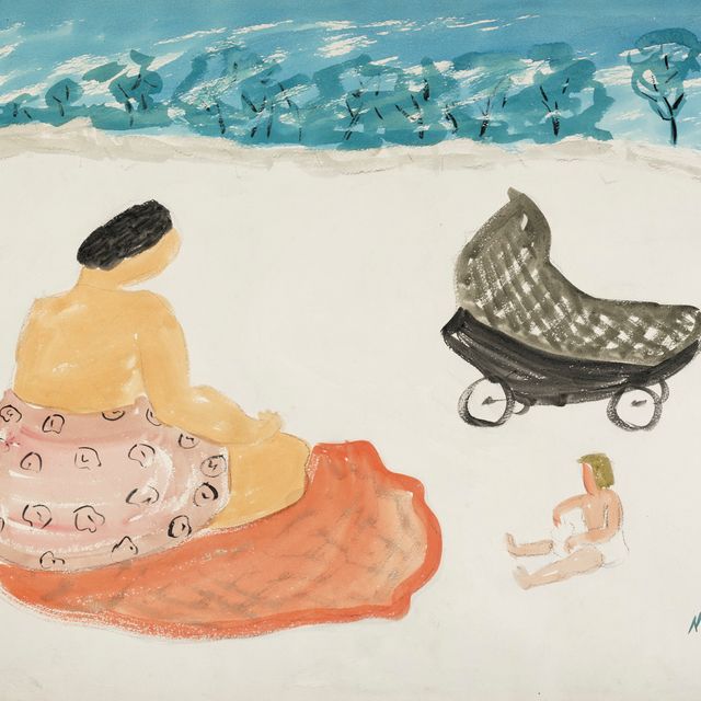 Milton Avery — Семейная прогулка