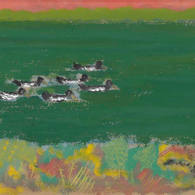 Milton Avery — Утренний заплыв