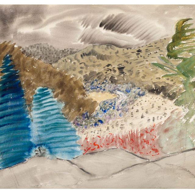 Milton Avery — Холмы Вермонта