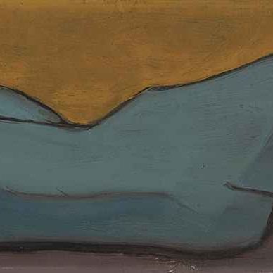Milton Avery — Голубая Обнаженная натура