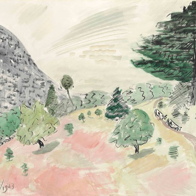 Milton Avery — Горное пастбище