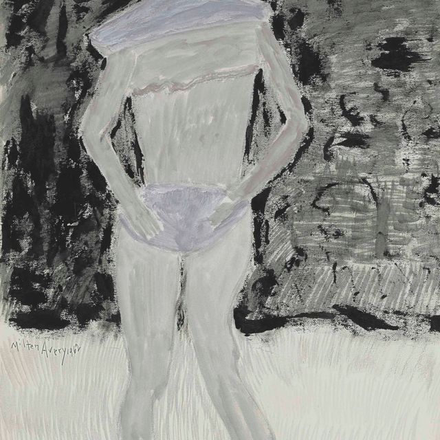 Milton Avery — Спина купальщицы в бикини