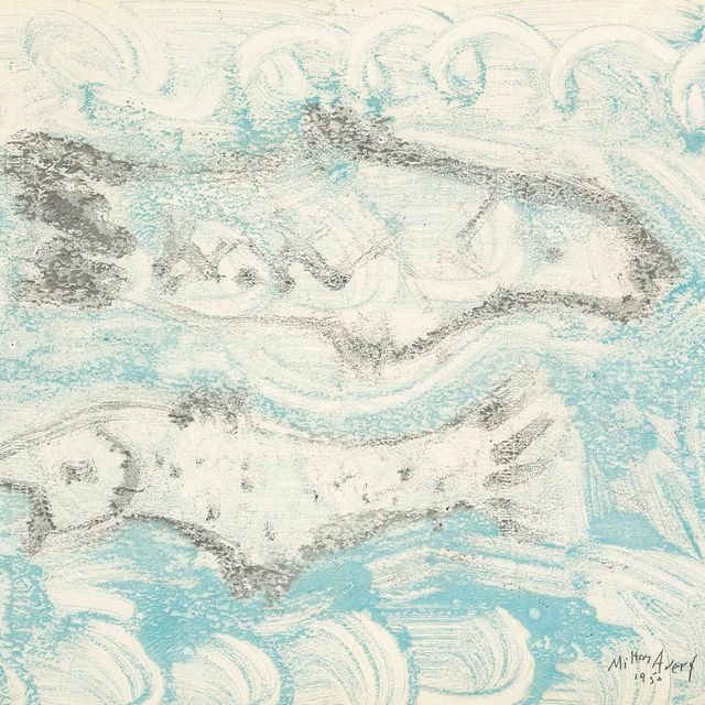 Milton Avery — Бледная рыба