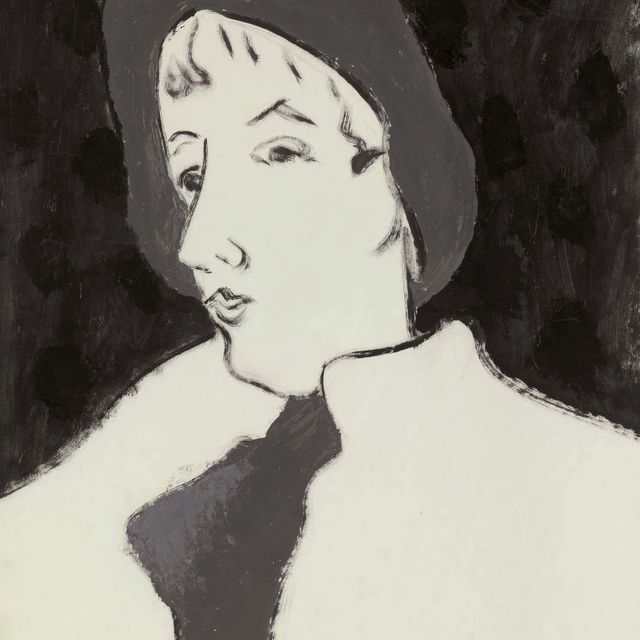 Milton Avery — Девушка в берете