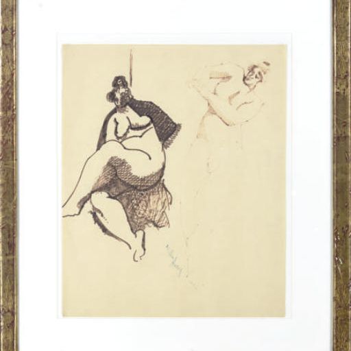 Milton Avery — Две обнаженные фигуры