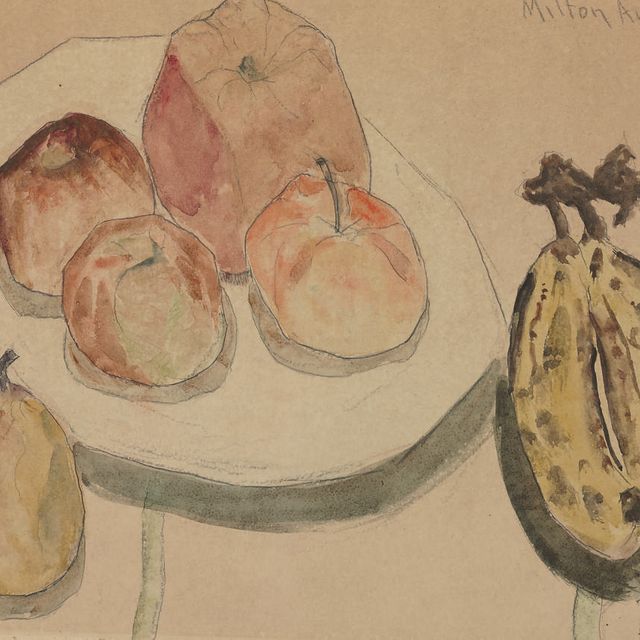 Milton Avery — Натюрморт с фруктами