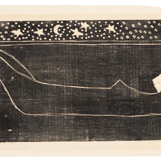 Milton Avery — Ночная обнаженная натура