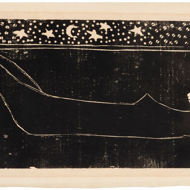 Milton Avery — Ночная обнаженная натура