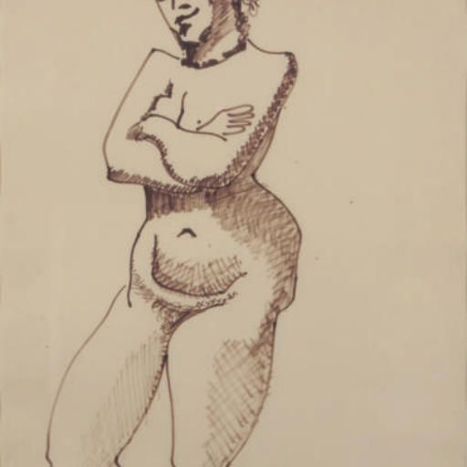 Milton Avery — Дерзкая Обнаженная натура