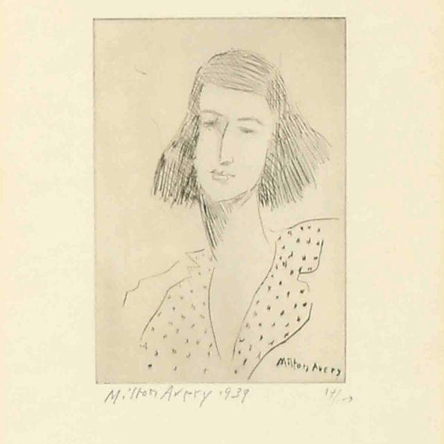 Milton Avery — Розали (17-летняя Ланн)