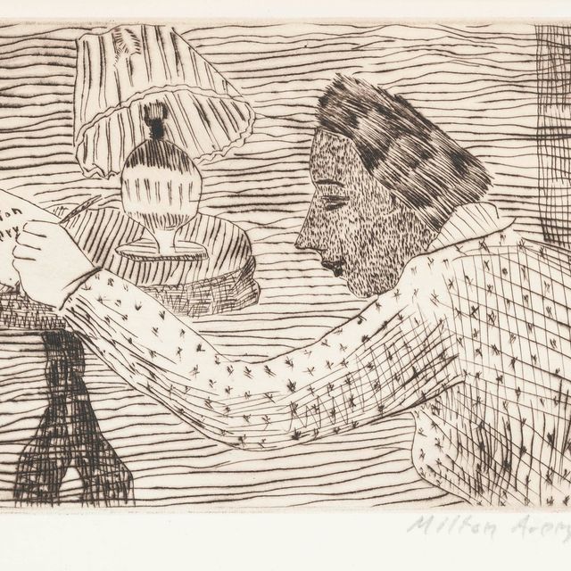 Milton Avery — Моя жена Салли (5-й Лунный день)