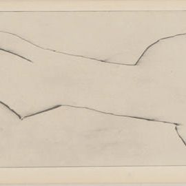 Milton Avery — Лежащая обнаженная (Лунн 29)
