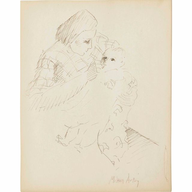 Milton Avery — Кормление
