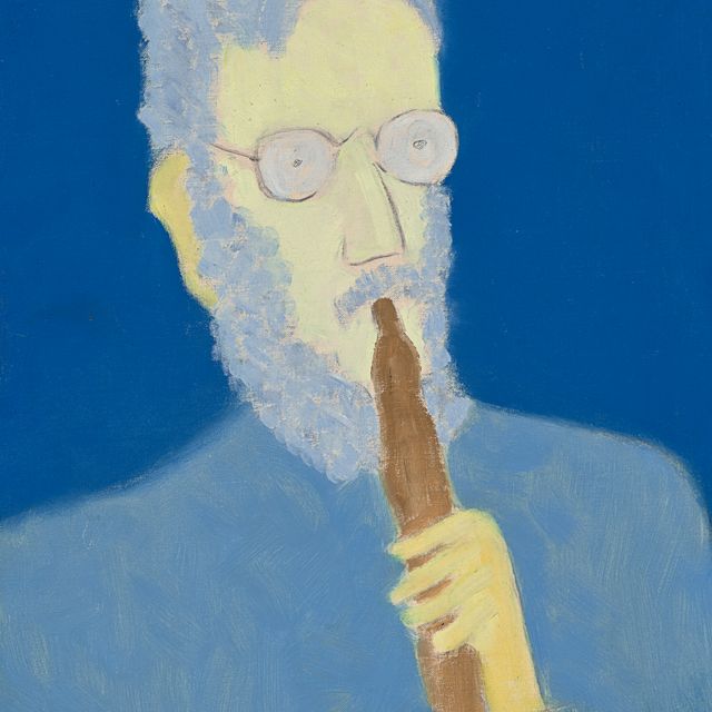 Milton Avery — Бородатый Блокфлейтист