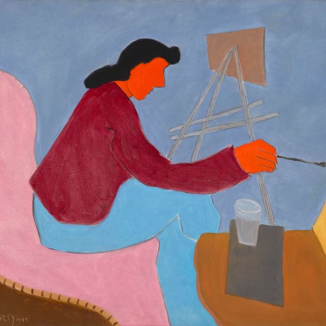 Milton Avery — Женщина-художник