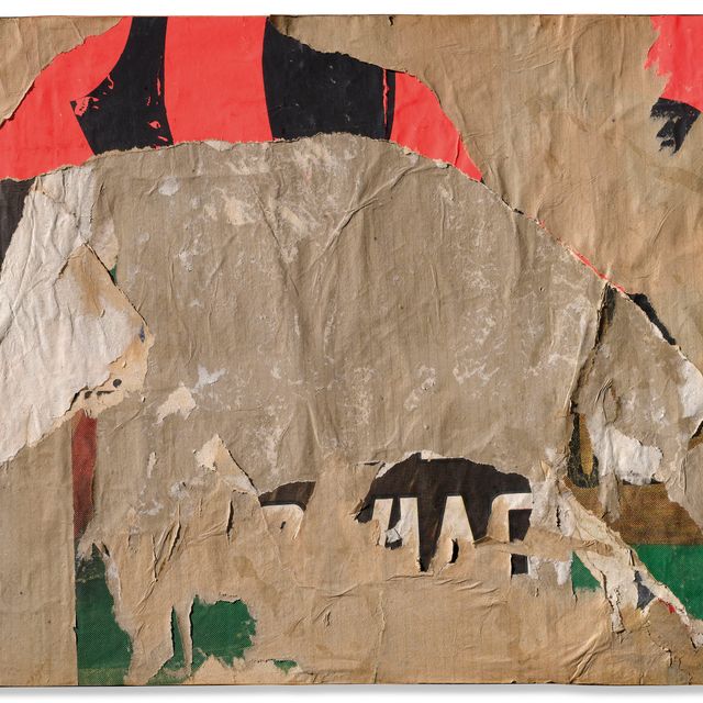 Mimmo Rotella — Без названия