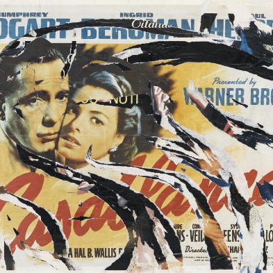 Mimmo Rotella — Касабланка