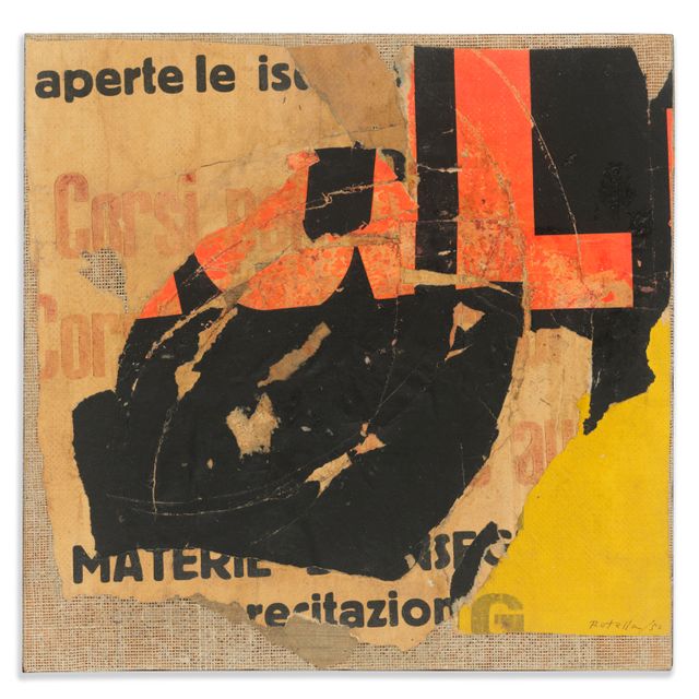 Mimmo Rotella — Корси особенный