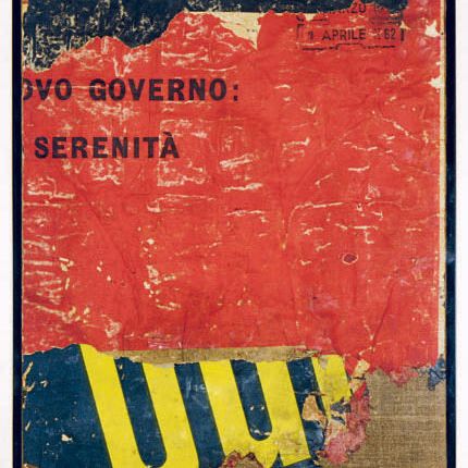 Mimmo Rotella — Безмятежность...