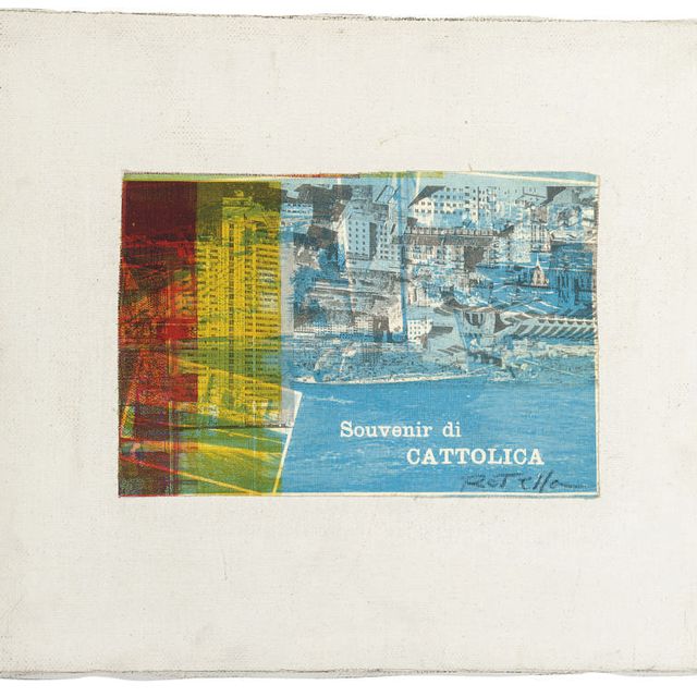 Mimmo Rotella — Сувенир из Каттолики