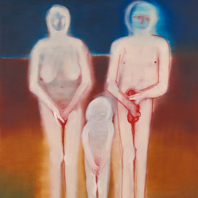 Miriam Cahn — Маре Нострум 11.1.16 + 10⁄11.2.17 (Наше море 11.1.16 + 10⁄11.2.17)