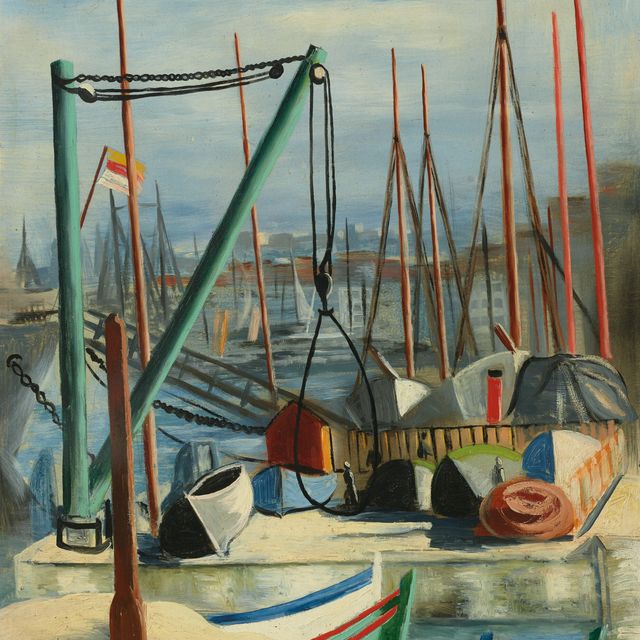Moise Kisling — Порт-де-Марсель