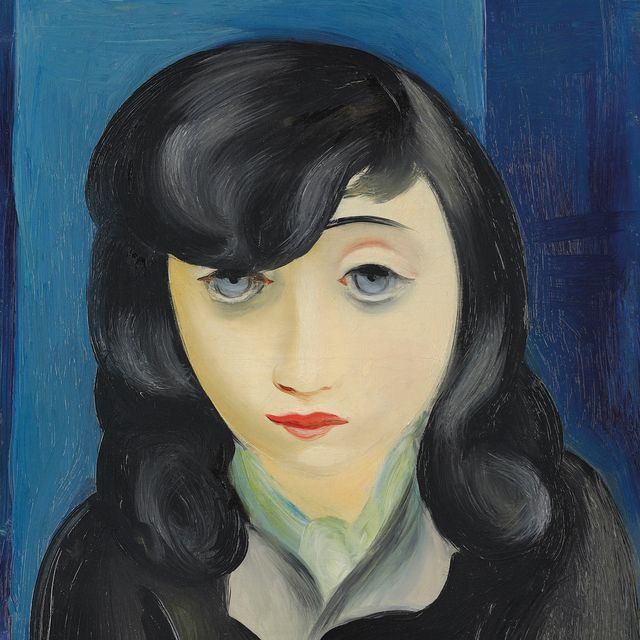 Moise Kisling — Женский портрет во французском стиле