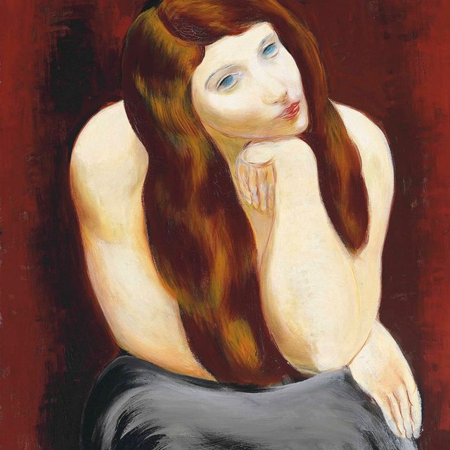 Moise Kisling — Молодая девушка-ассистент
