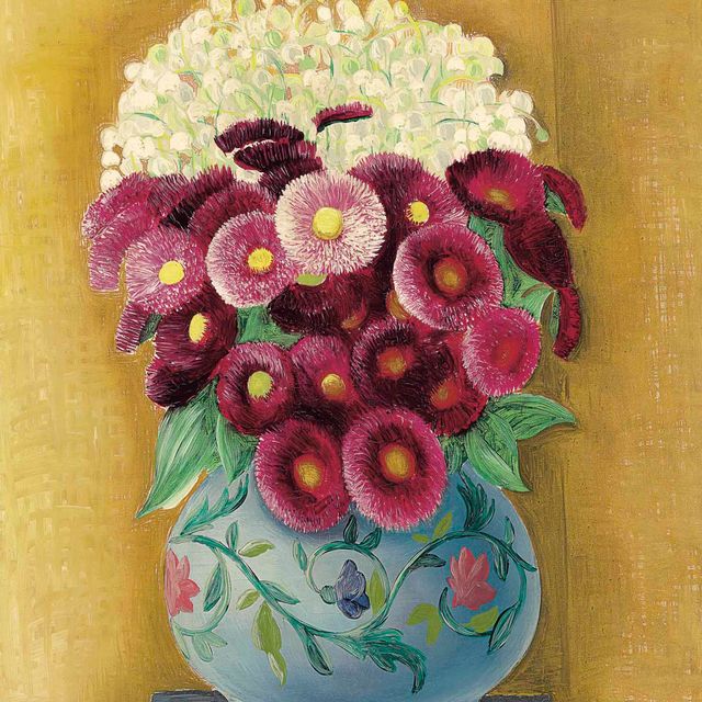 Moise Kisling — Цветы желтого цвета
