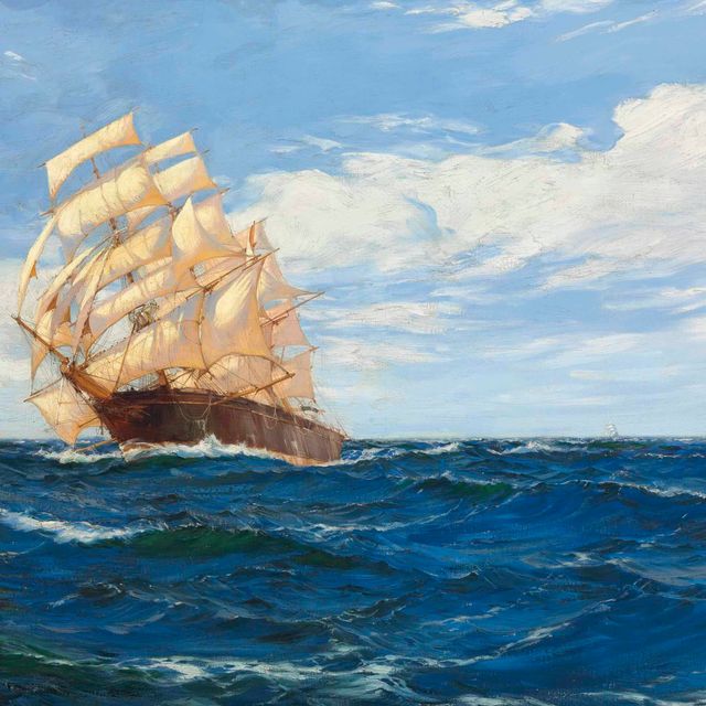 Montague Dawson — "Сэр Ланселот"