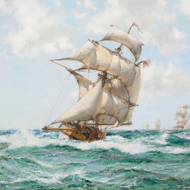 Montague Dawson — Посланник флота
