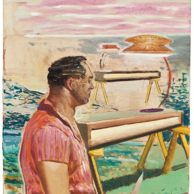 Neo Rauch — Человек на Земле