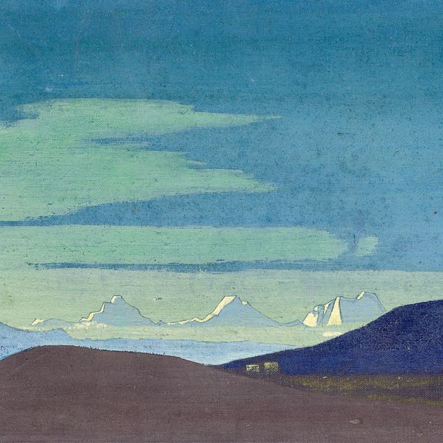 Nicholas Roerich — Недалеко от тибетской границы