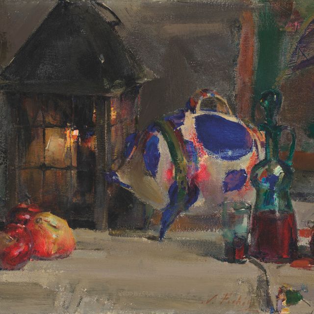 Nicolai Fechin — Мексиканская глиняная свинья
