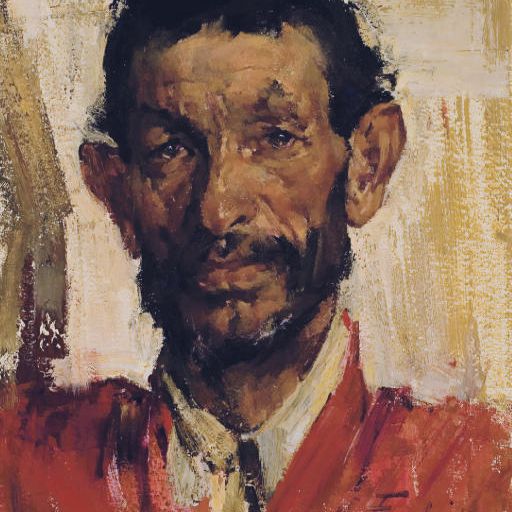 Nicolai Fechin — Портрет мужчины