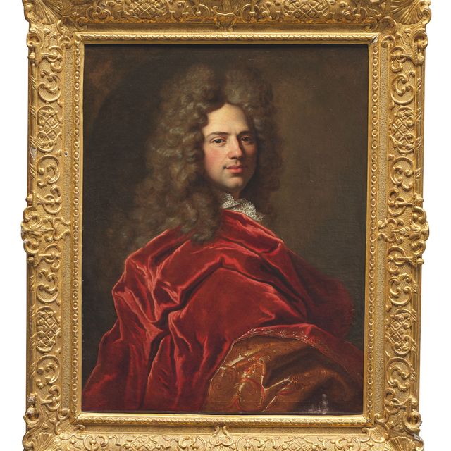 Nicolas de Largillierre — ПОРТРЕТ ЧЕЛОВЕКА В РОЗОВЫХ ТОНАХ