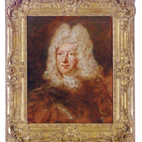 Nicolas de Largillierre — Портрет джентльмена, набросок головы