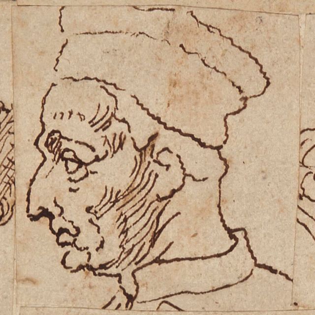Nicolas Poussin — Три портрета художников итальянского Возрождения, апре-ле-Ви Джорджо Вазари