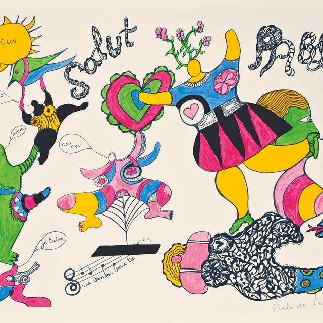 Niki de Saint Phalle — Приветствую Пабло, от: Hommage à Picasso