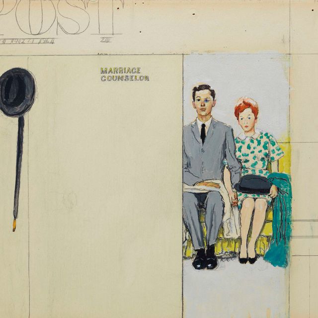 Norman Rockwell — Учеба на "Консультанта по вопросам брака"