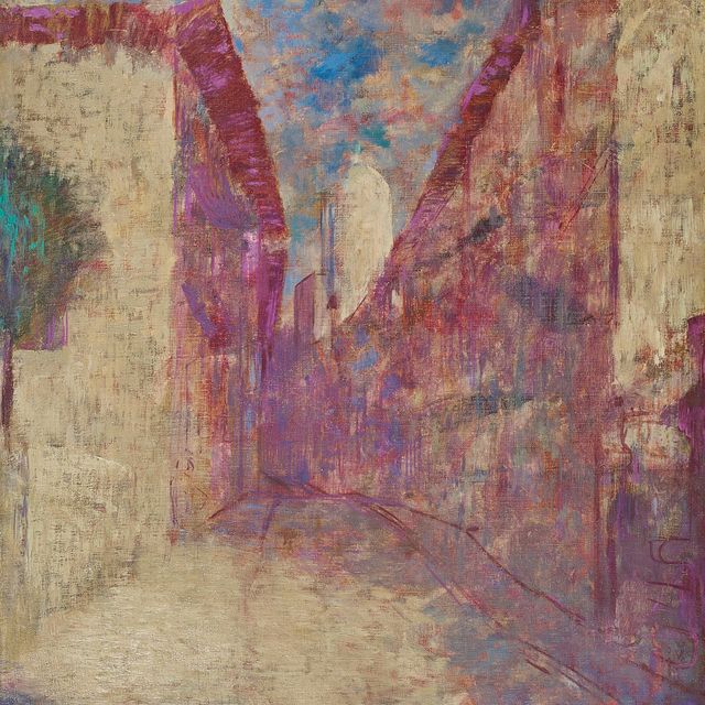 Odilon Redon — Улица Фонтараби