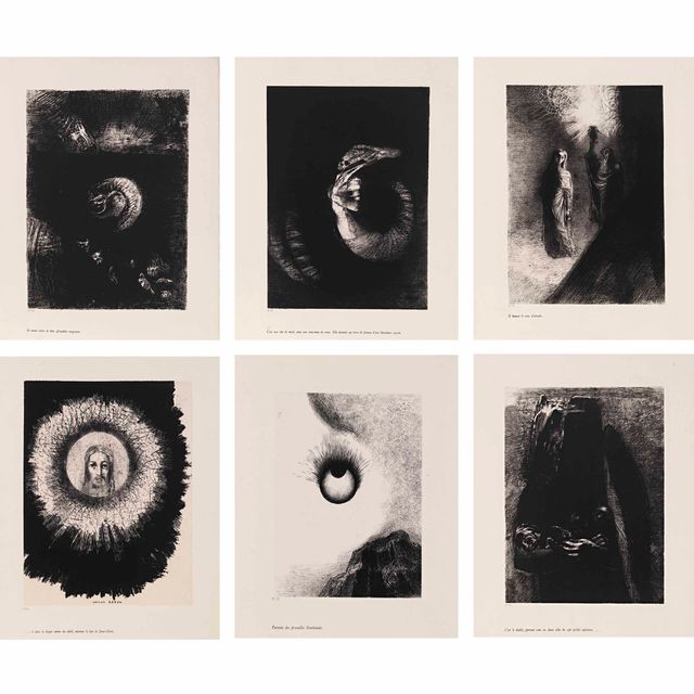Odilon Redon — Шатер Святого Антуана – Текст Гюстава Флобера